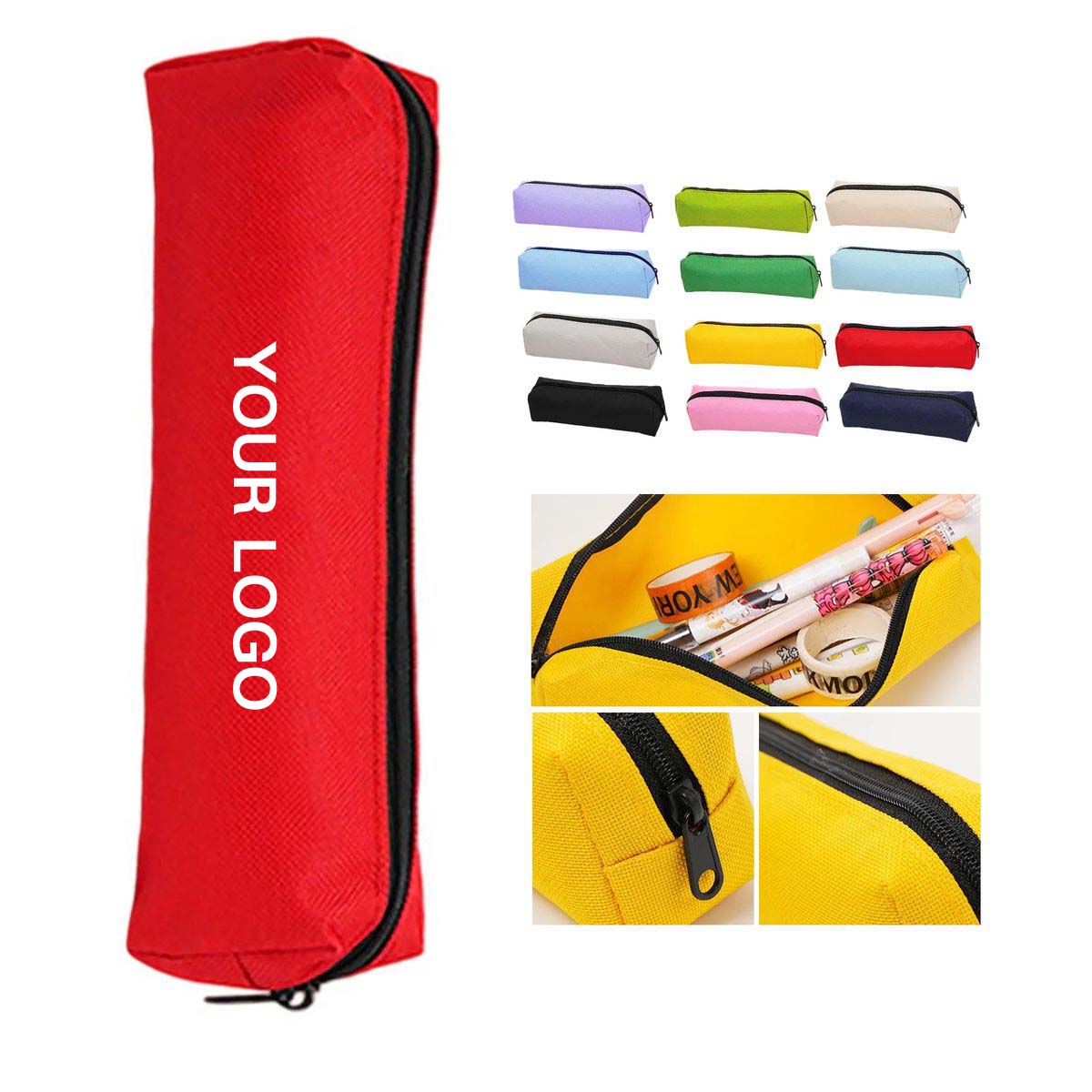 Oxford Pencil Case Waterproof Zipper Design 4