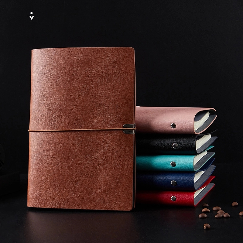 PU Leather A5 Business Travel Journal Binder Notebook 11