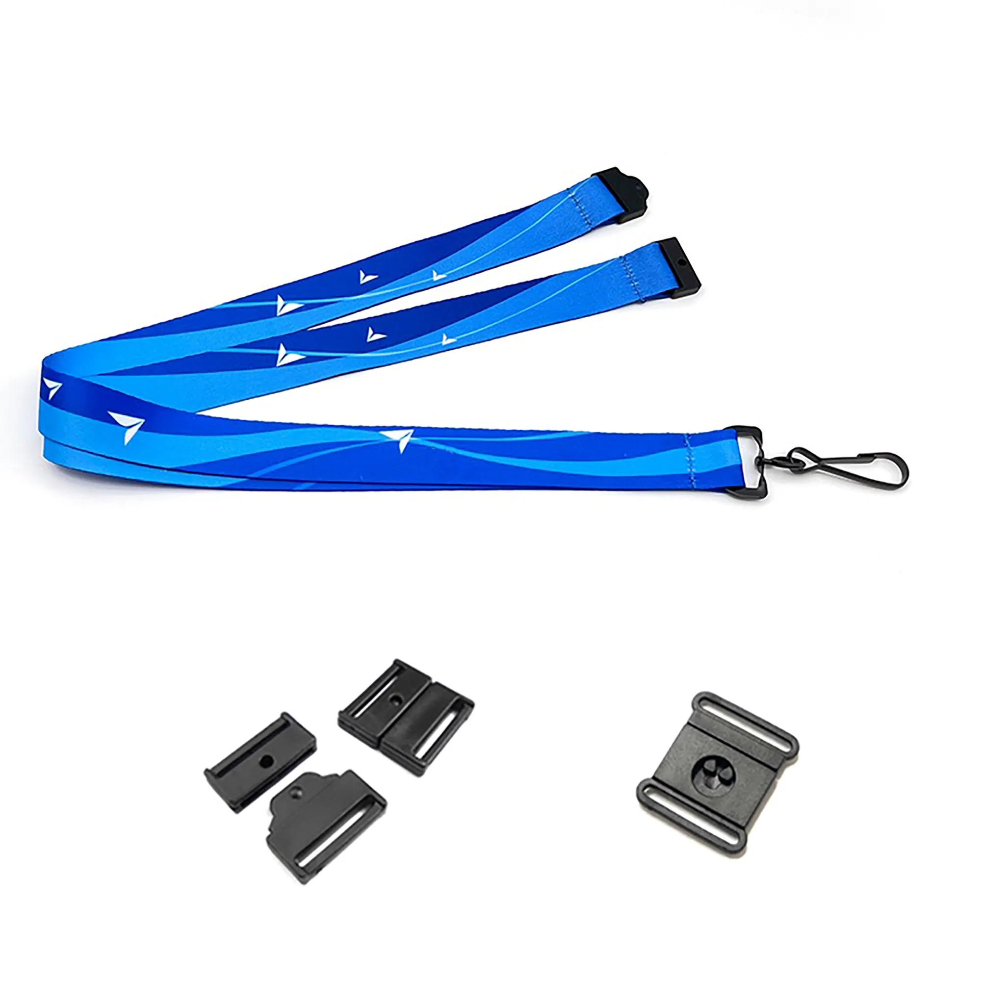 3/4"Custom Safety Breakaway Polyester Lanyard 1