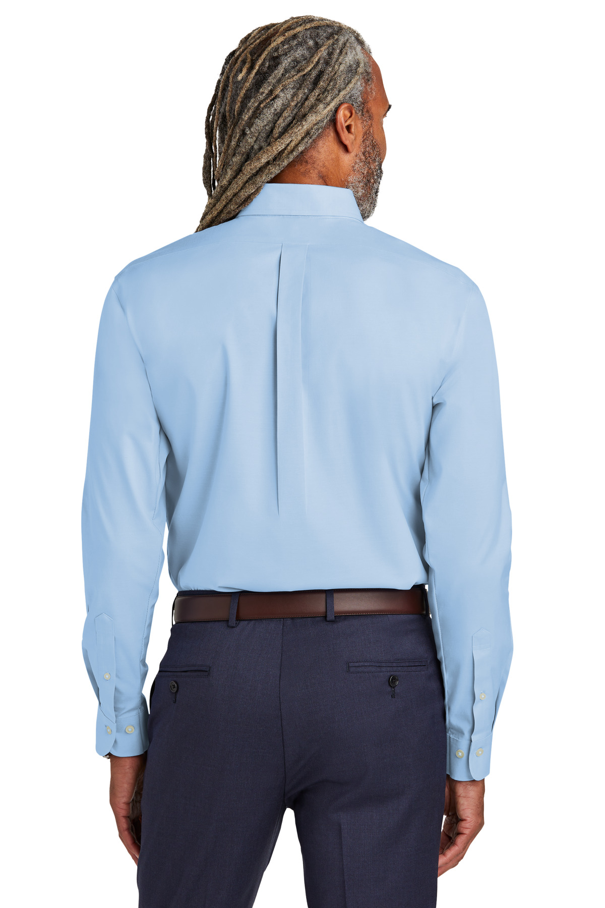 Brooks Brothers Tall Wrinkle-Free Stretch Pinpoint Shirt TBB18000 12