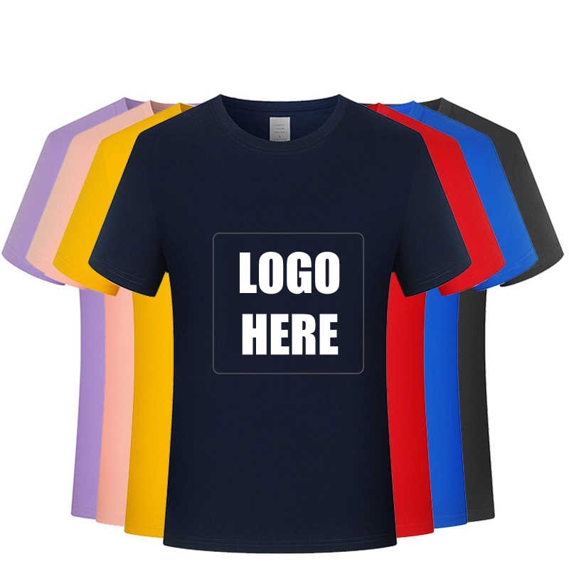 Custom Full Color 100% Cotton T Shirt 6