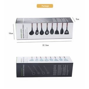 12-Piece Silicone Cookware Sets With Wooden Handle 4