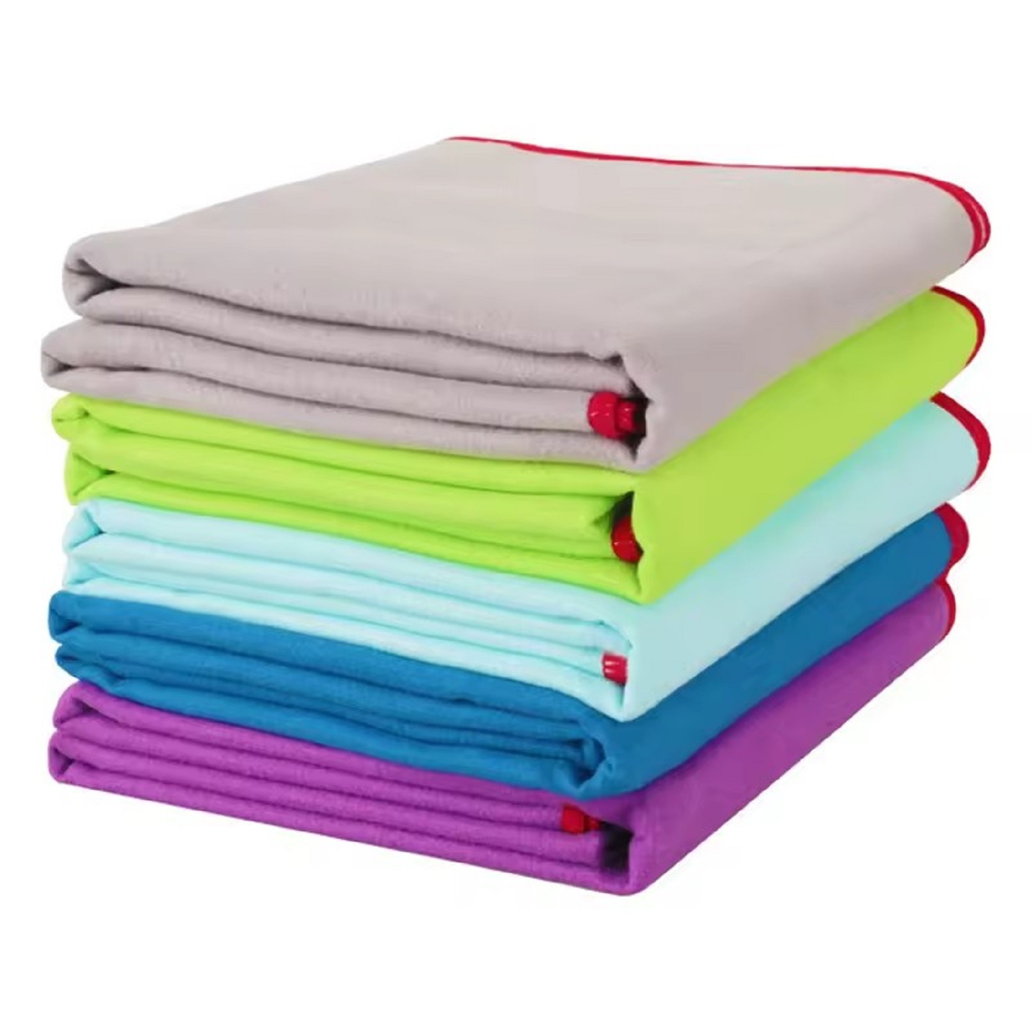 Solid Color Microfiber Beach Towel 4