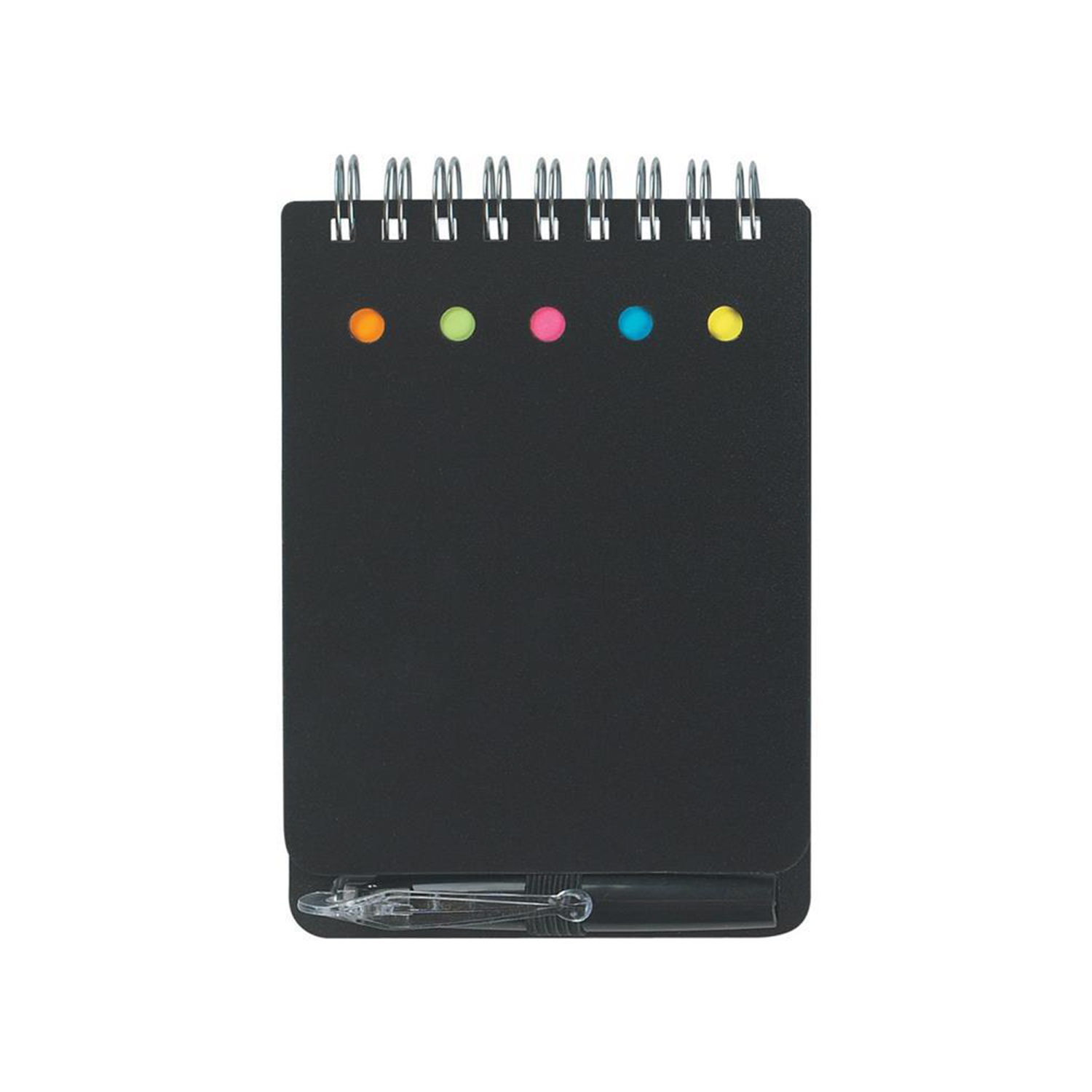 Spiral Jotter With Sticky Notes, Flags & Pen 3
