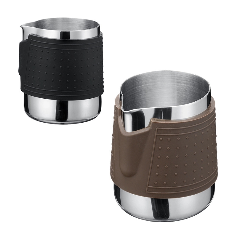 Custom 12 oz Stainless Steel Milk Frothing Pitcher 8