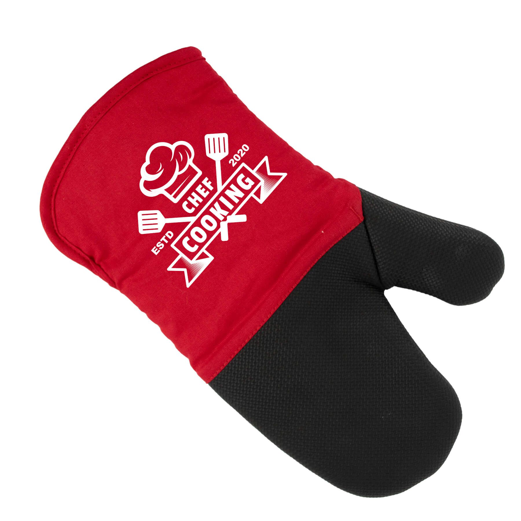 Cotton Neoprene Oven Mitt 4