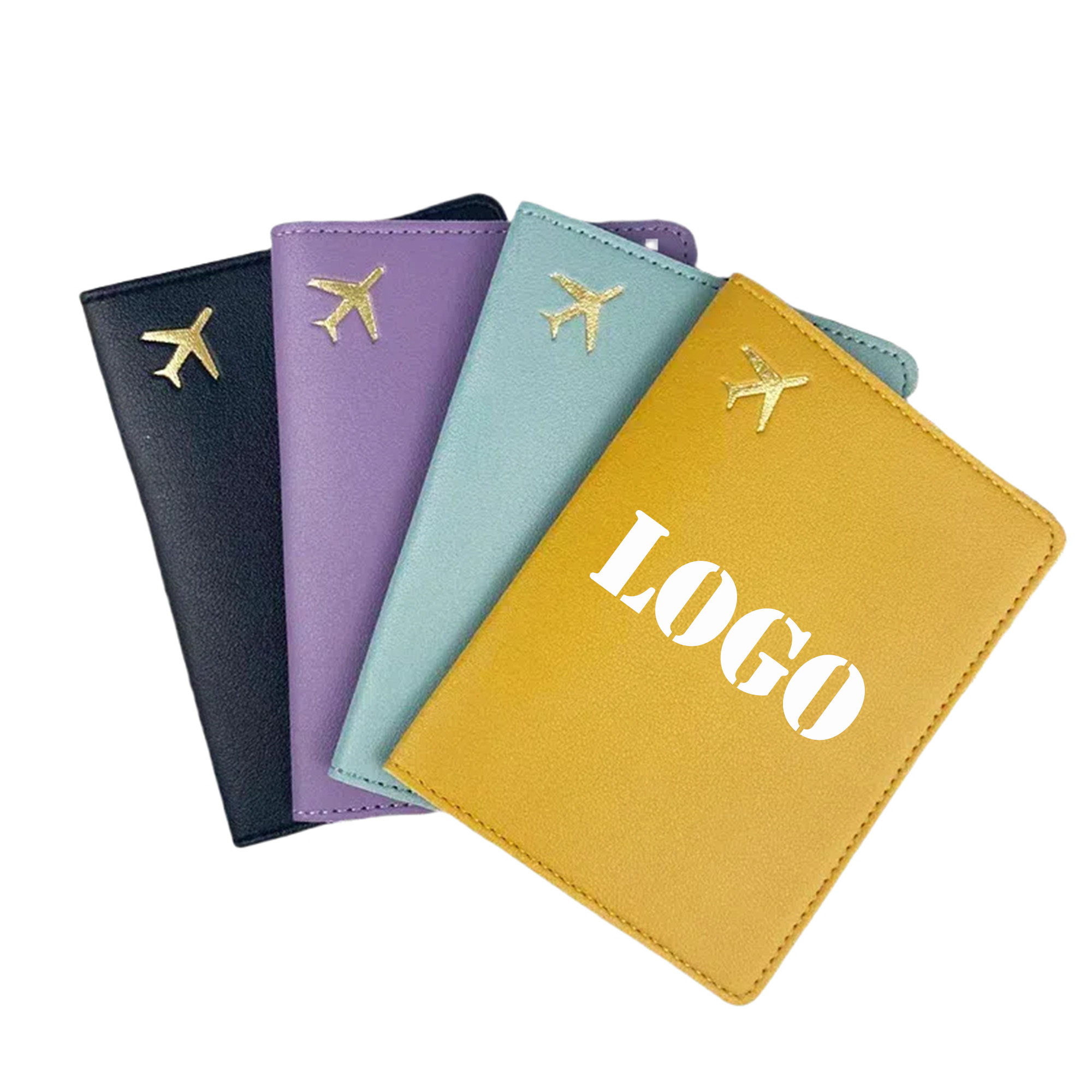 PU Leather Card Holder Passport Case 2