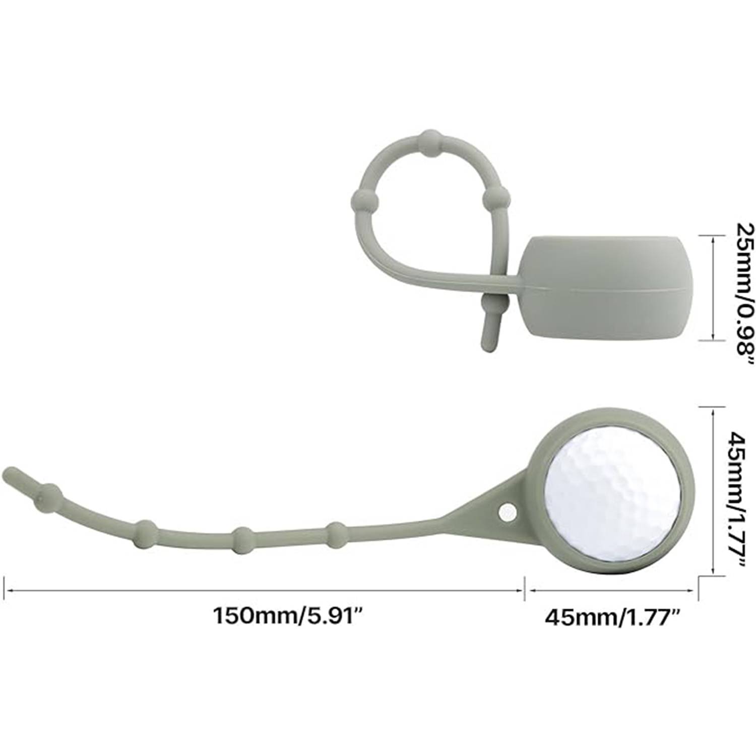 Silicone Golf Ball Holder 7
