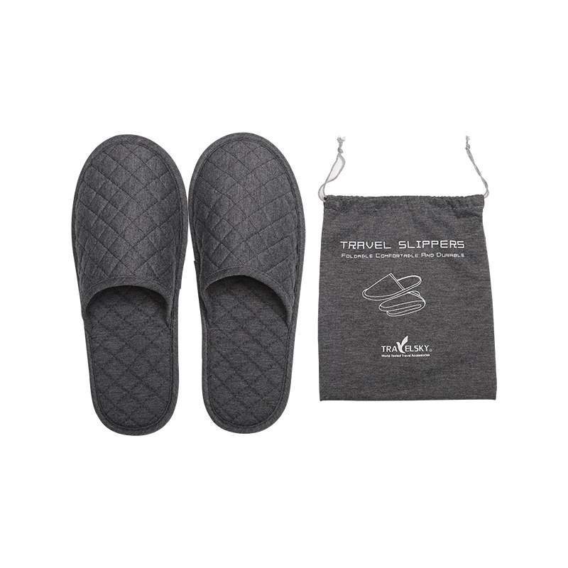 Portable Slippers with Storage Bag 2