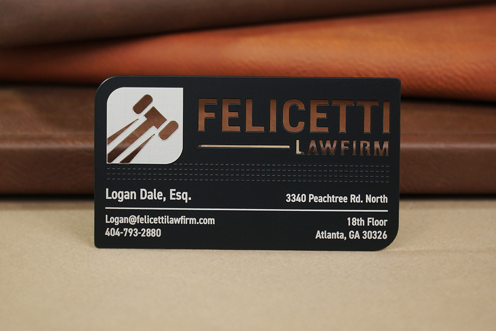 Black Metal Business Cards 62