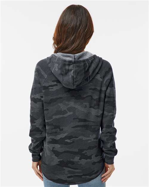 Women's Lightweight California Wave Wash Hooded Sweatshirt - PRM2500 39