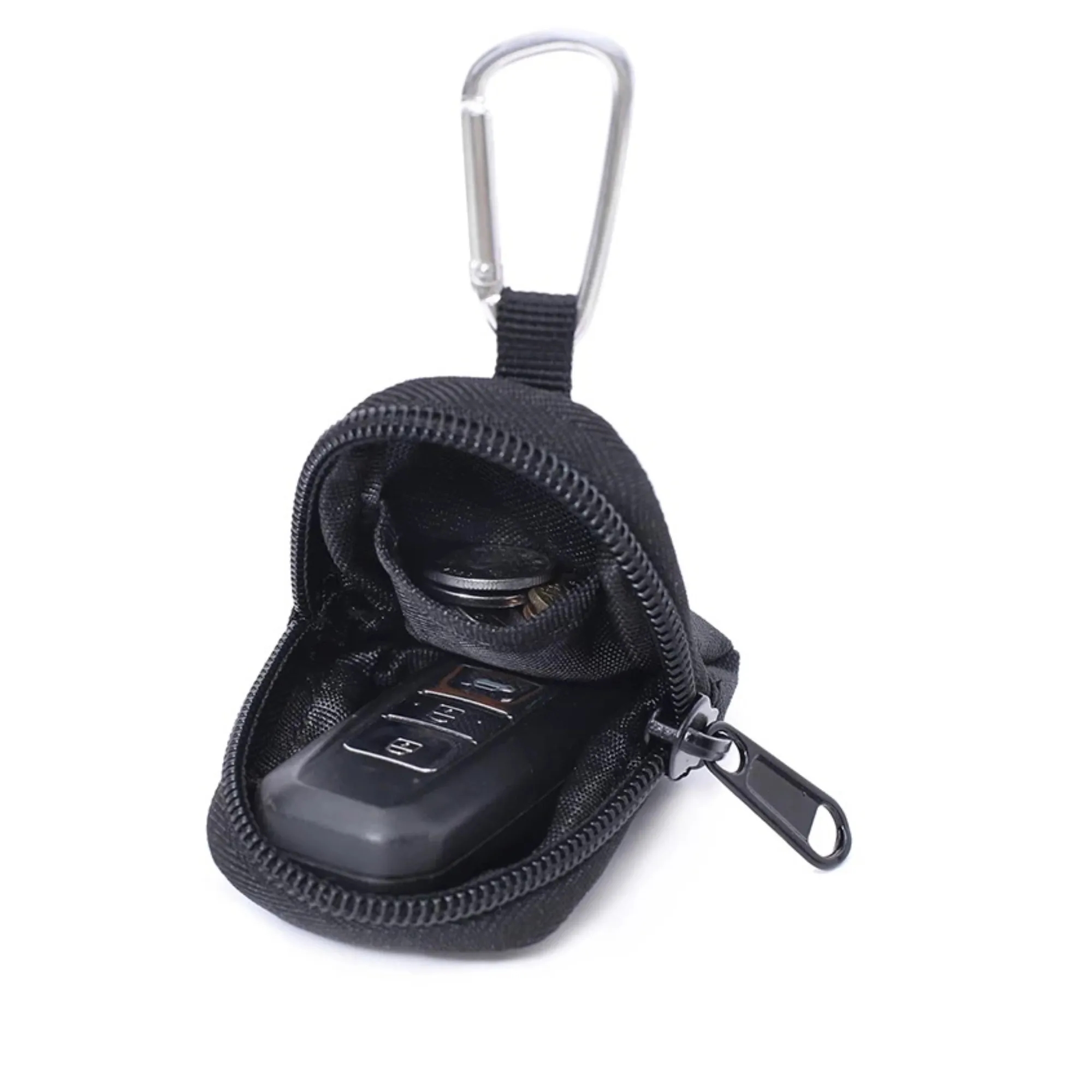 Outdoor Tactical Coin Purse Zipper Pouches With Keychain 4