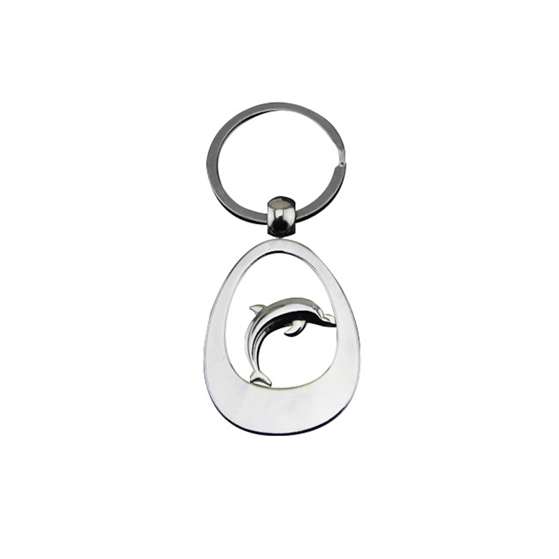 Creative Dolphin Metal Key Ring 3