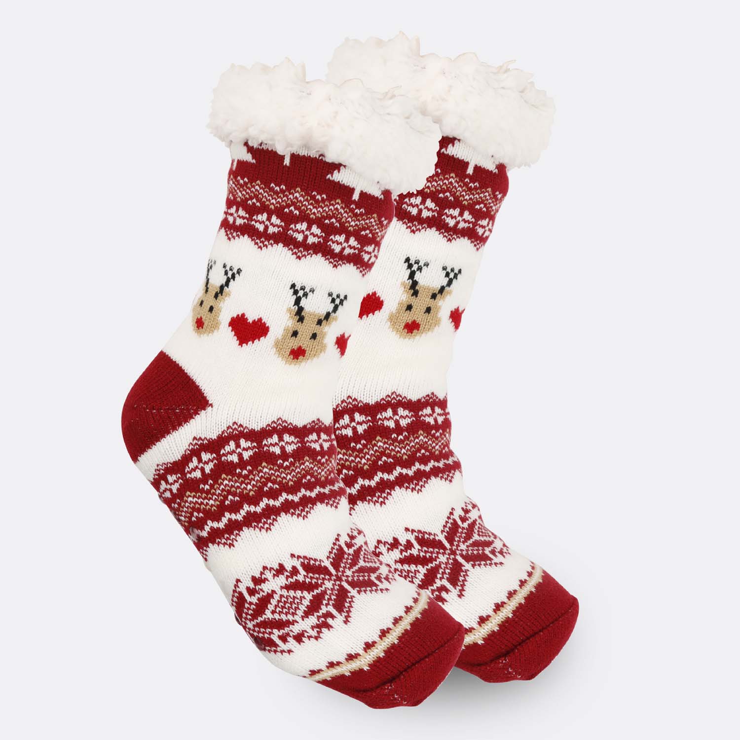 Winter Non Slip Thick Fuzzy Socks 4