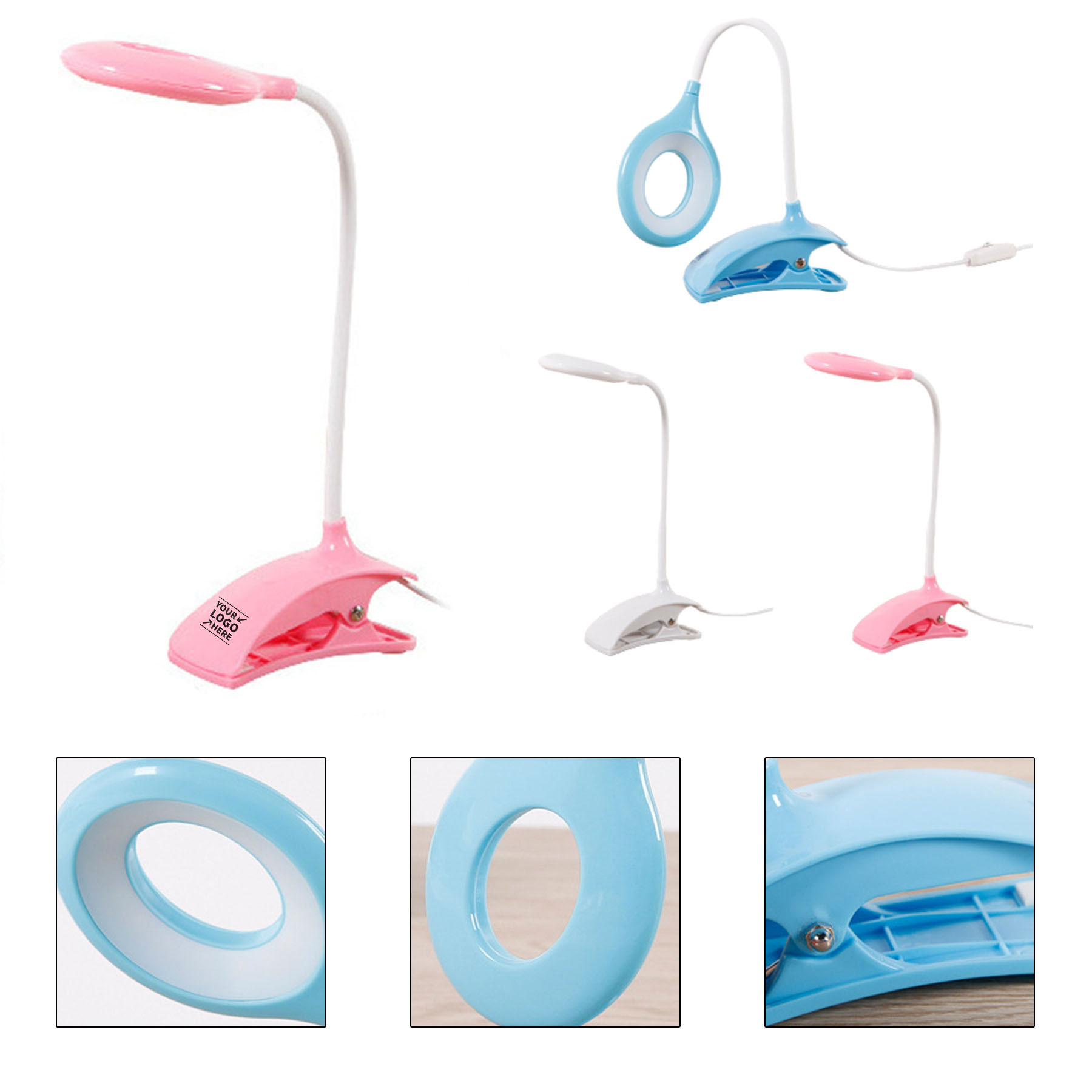 Small Desk Lamp USB Powered 2