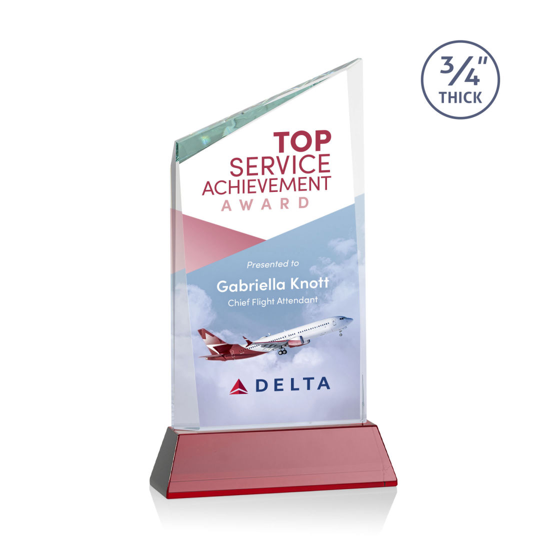 Scarsdale VividPrint™ Award on Newhaven - Red 15