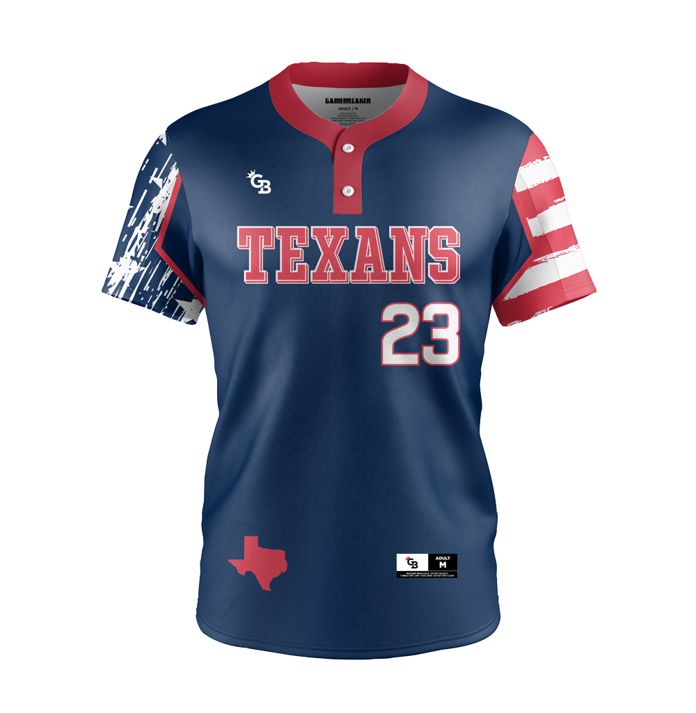 2-Button Baseball Jersey 1
