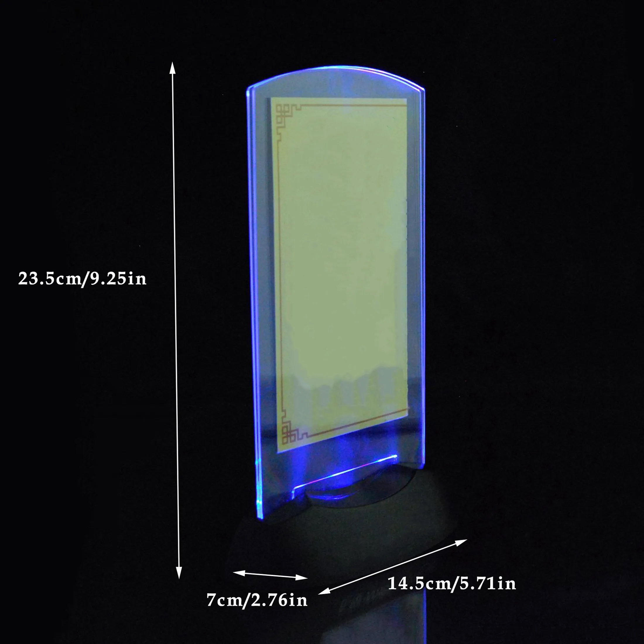 LED Luminous Menu Board Sign Holder 2