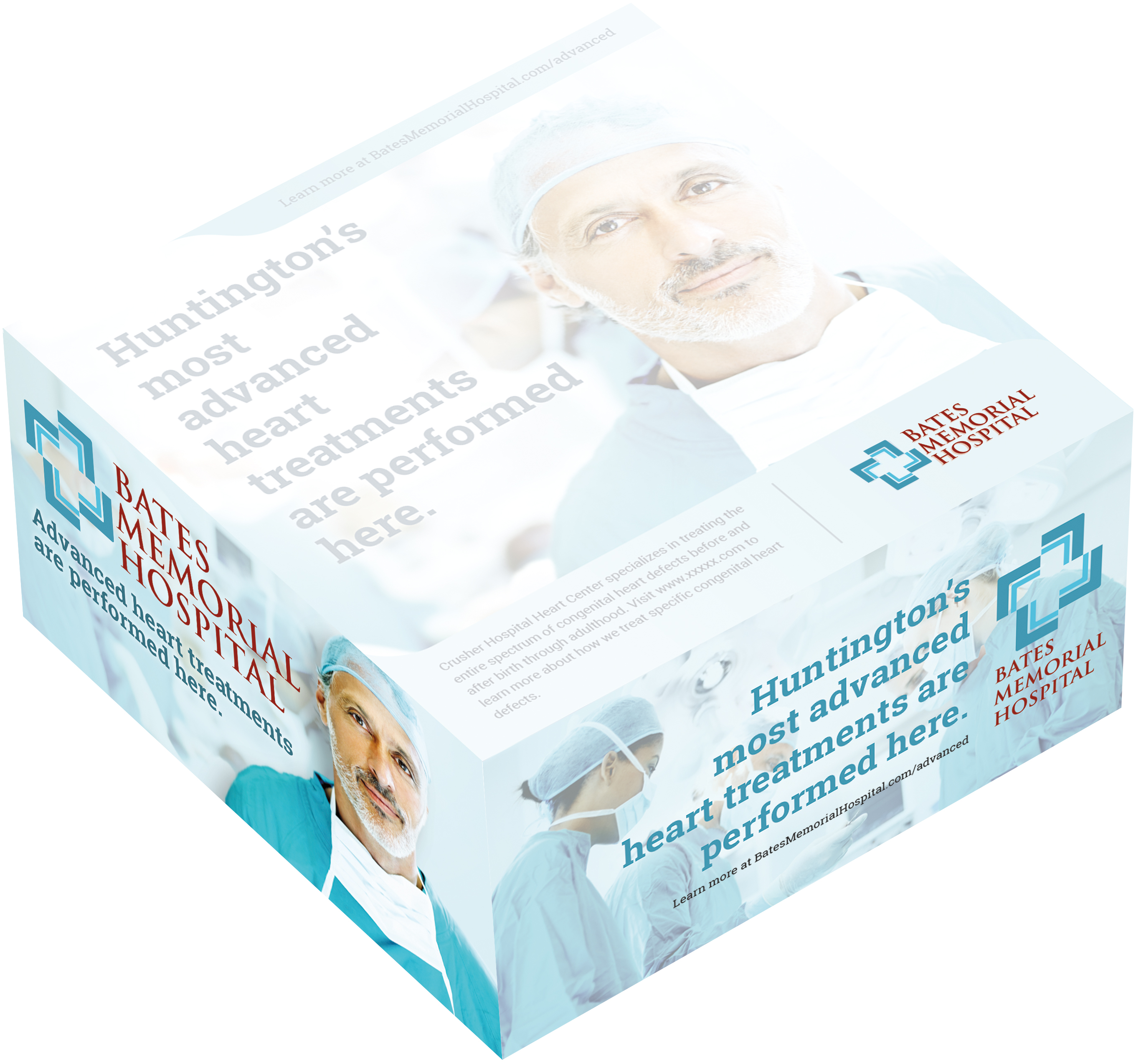 Souvenir® 3" x 3" x 1.5" Non-Adhesive Cube 5