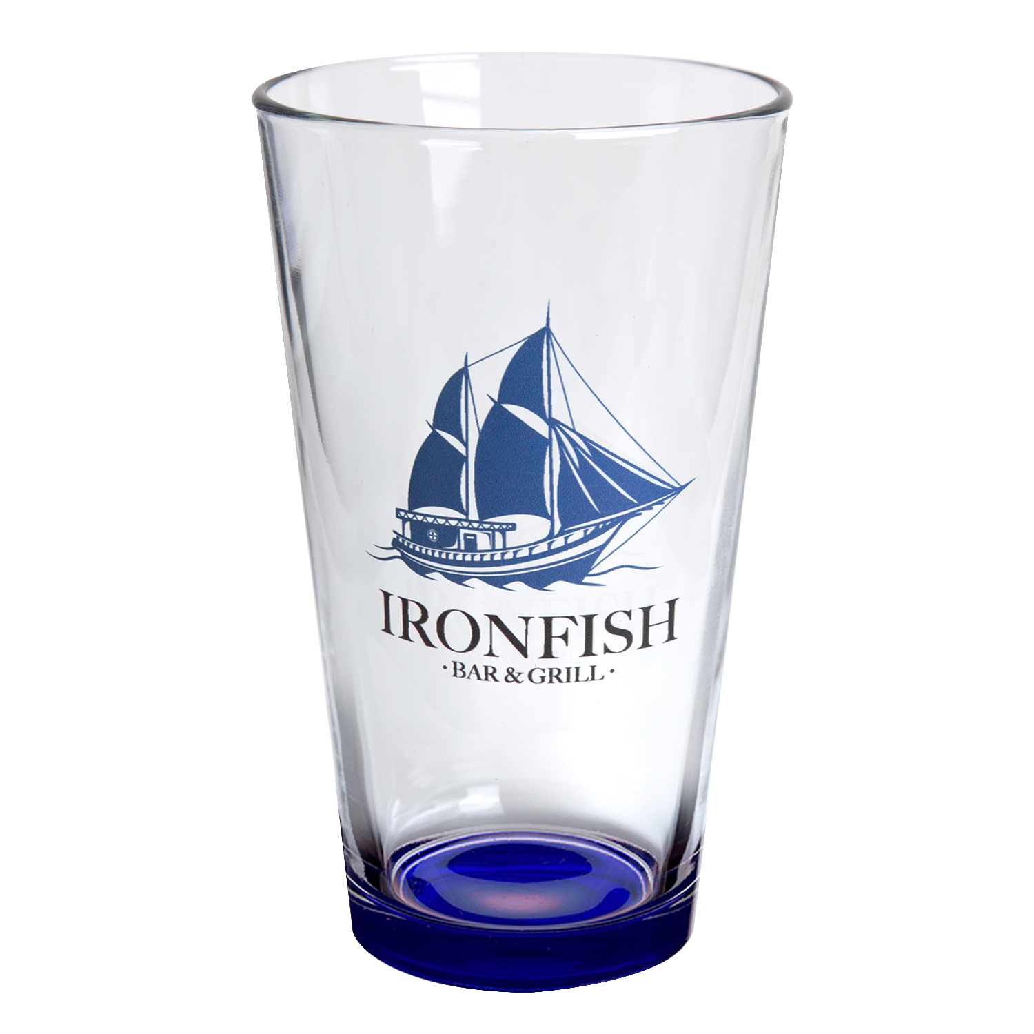 16 oz. Imported Pint Glass (2 Color Imprint) 7