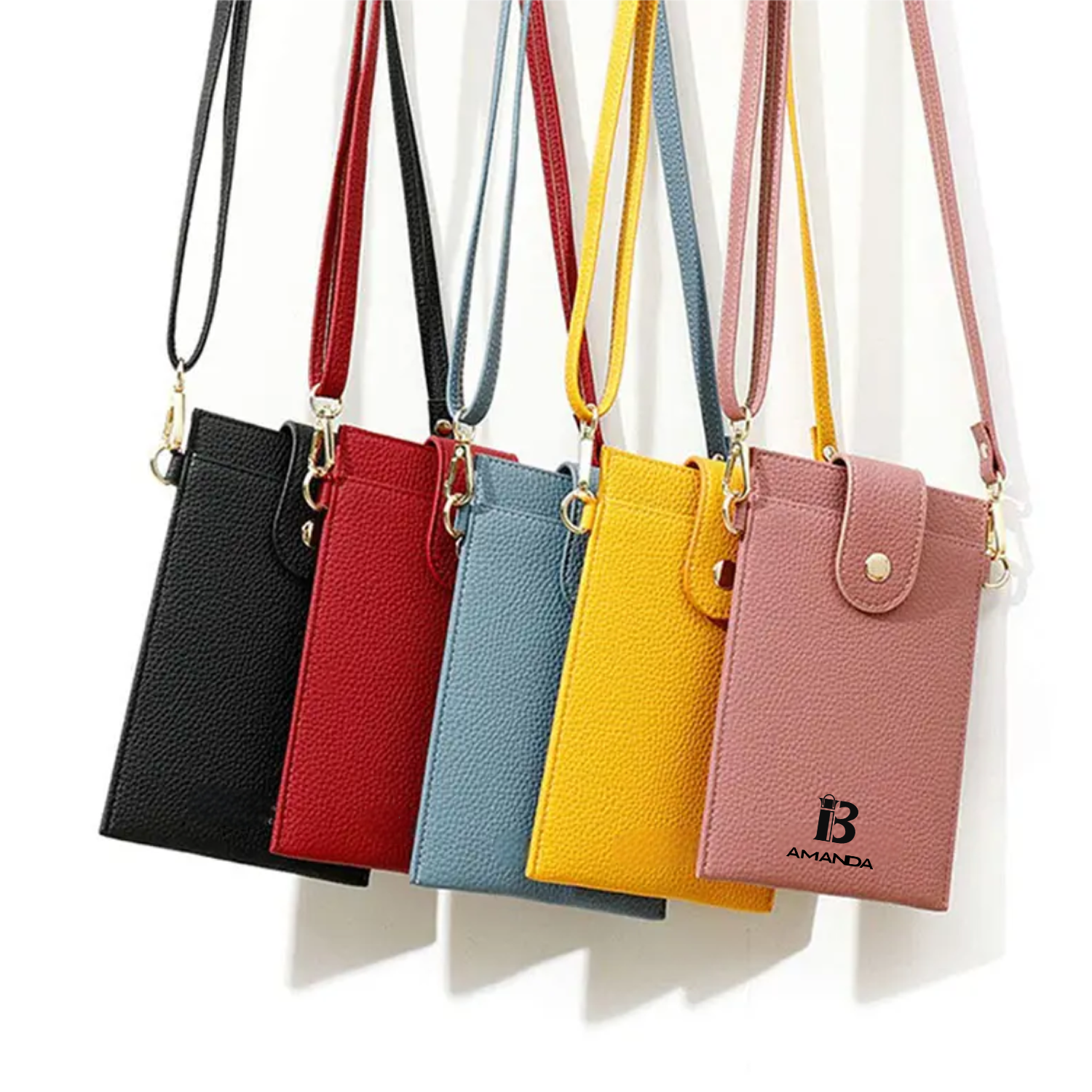 Women'S Small Cross-body Bag Mobile Phone Cellphone Wallet 12