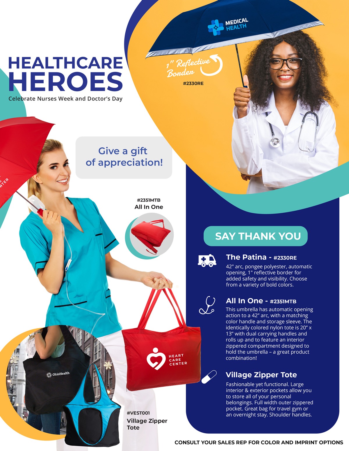All-In-One Tote Bag & Folding Umbrella 8