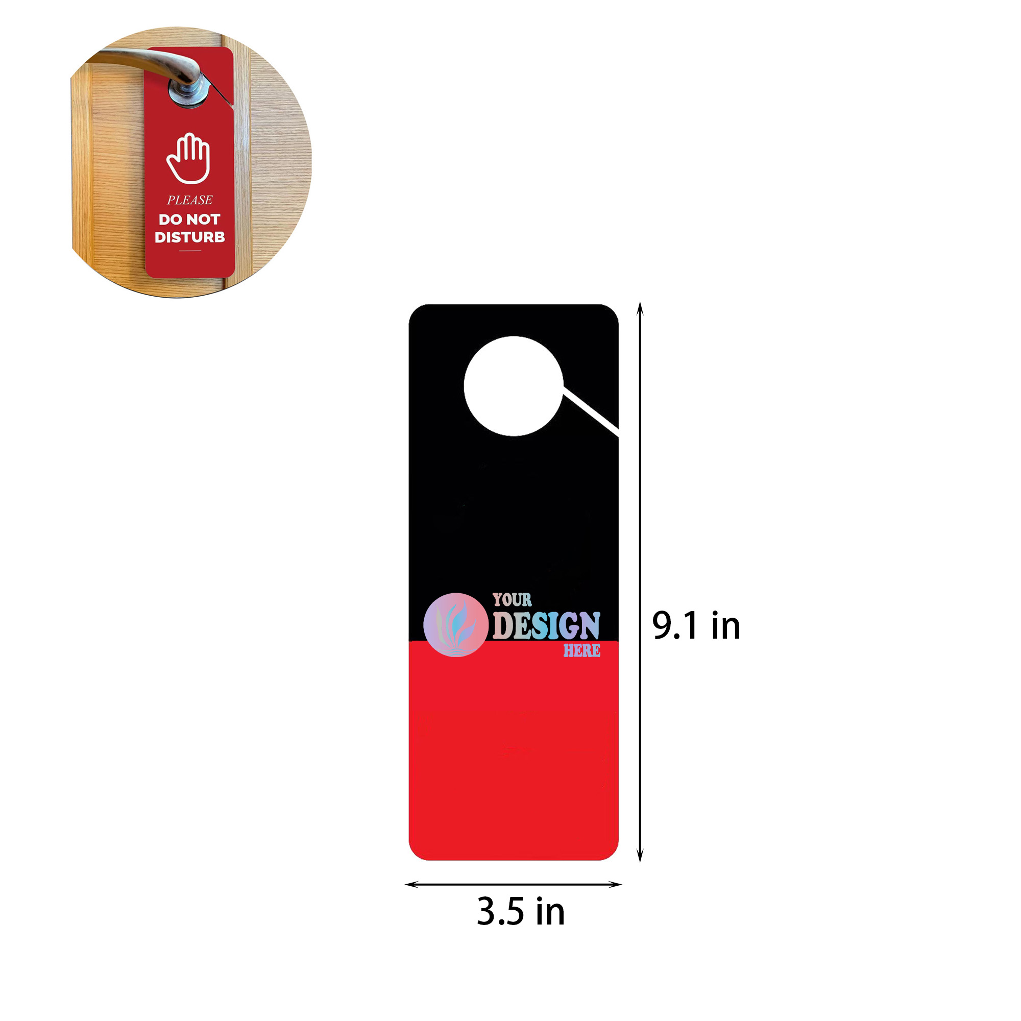 Custom PVC Door Hanger 3