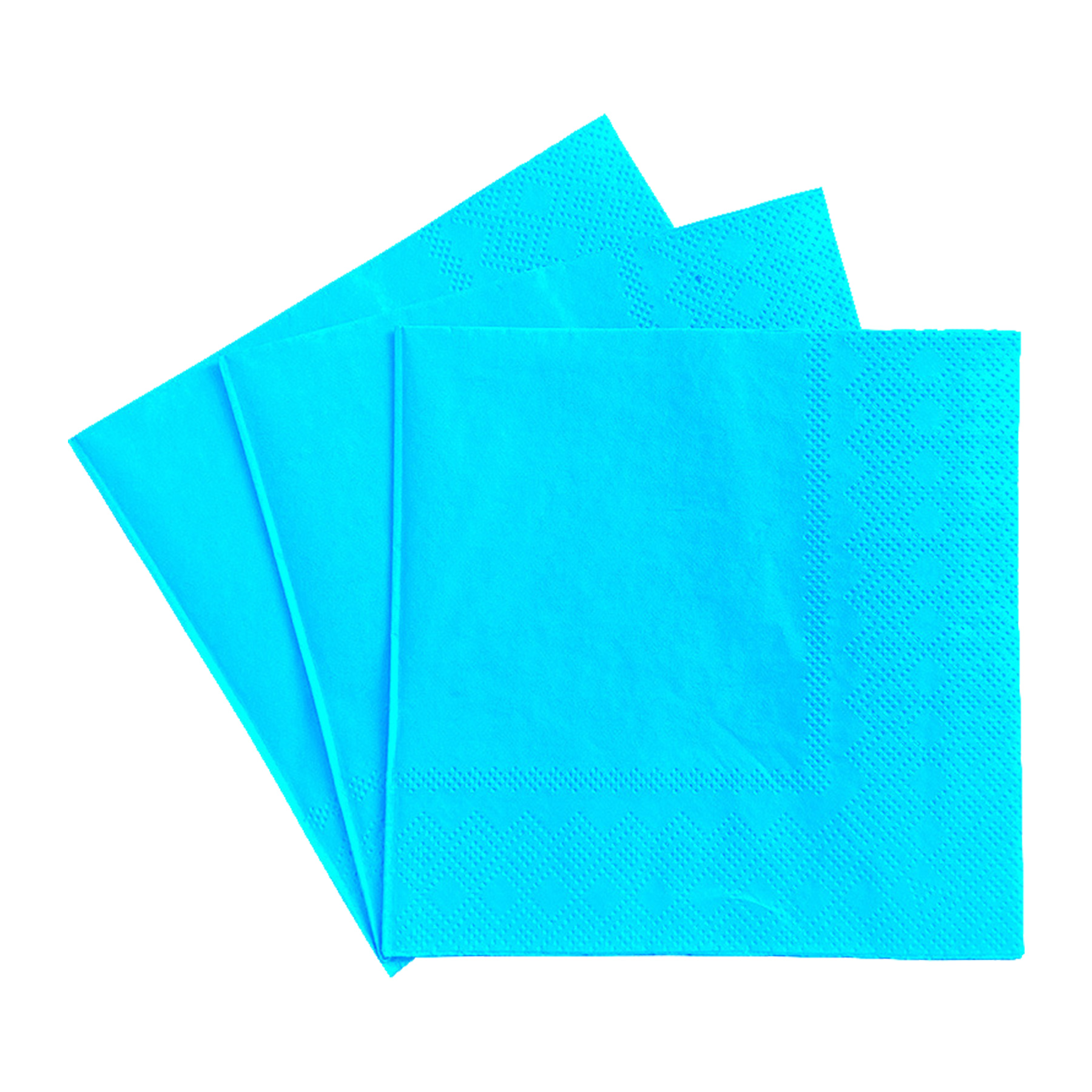 2 Ply 5'' Custom Colorful Cocktail Napkins 18