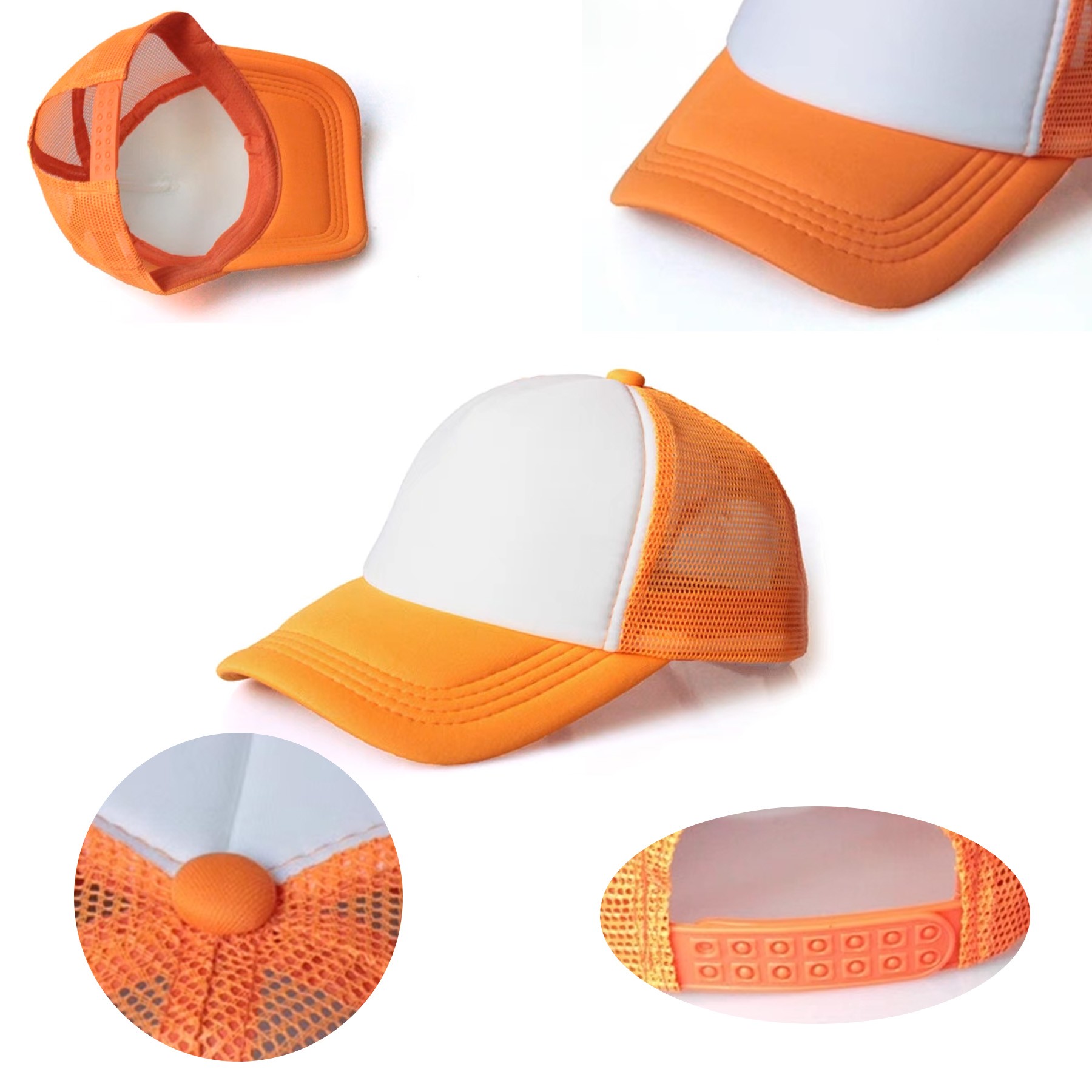 Foam Trucker Cap With Mesh Back 2