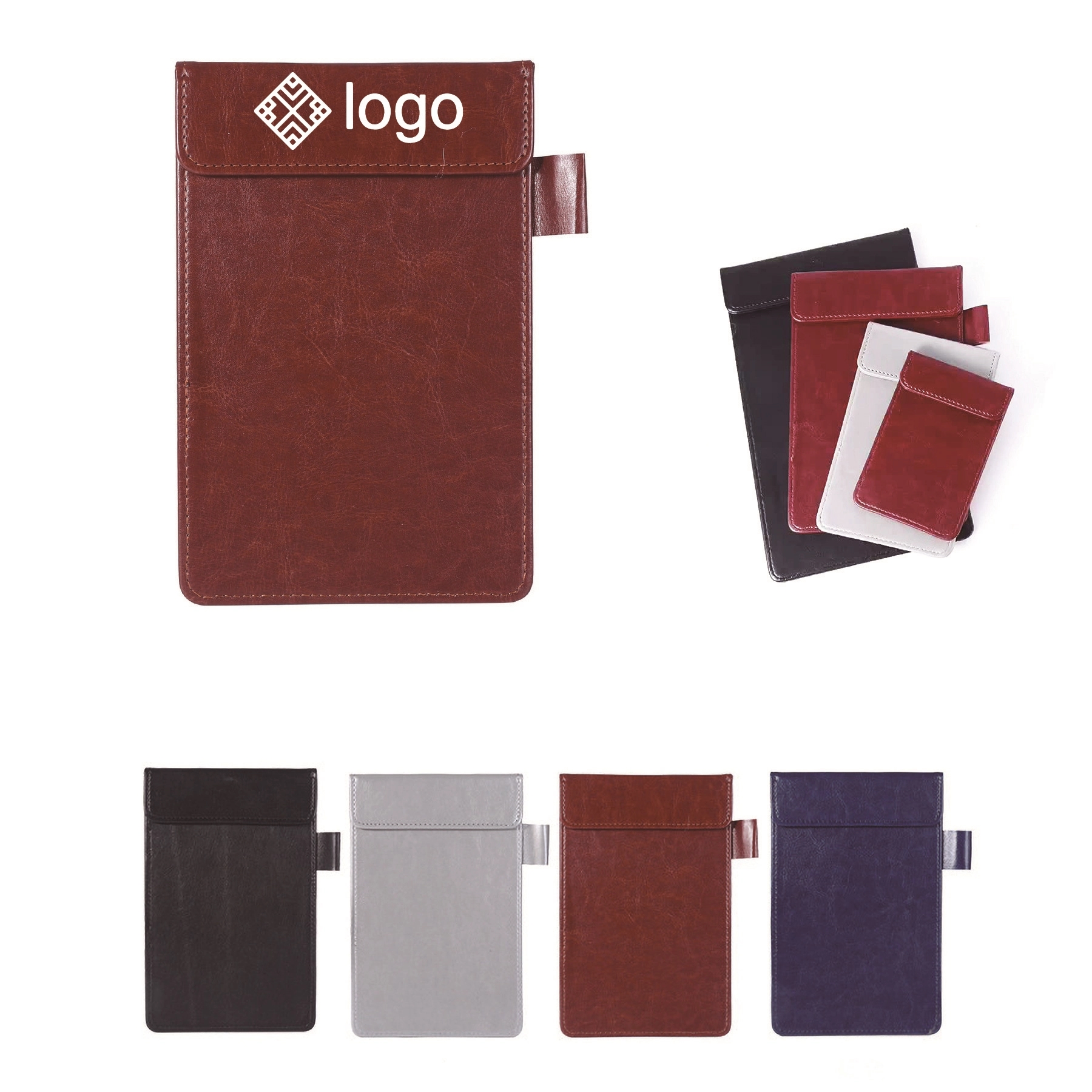 PU Synthetic Leather Menu Clipboard