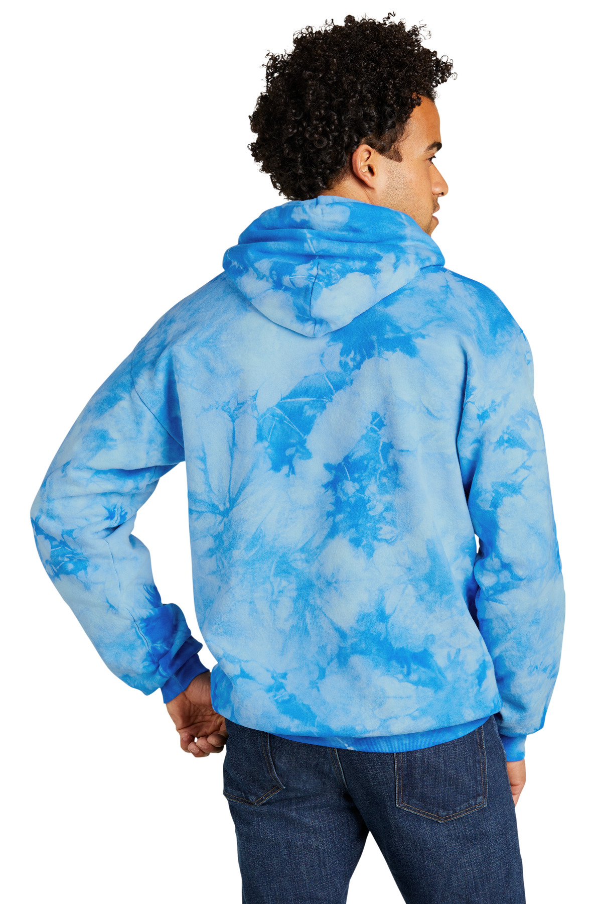 Port & Co Crystal Tie-Dye Pullover Hoodie PC144 24