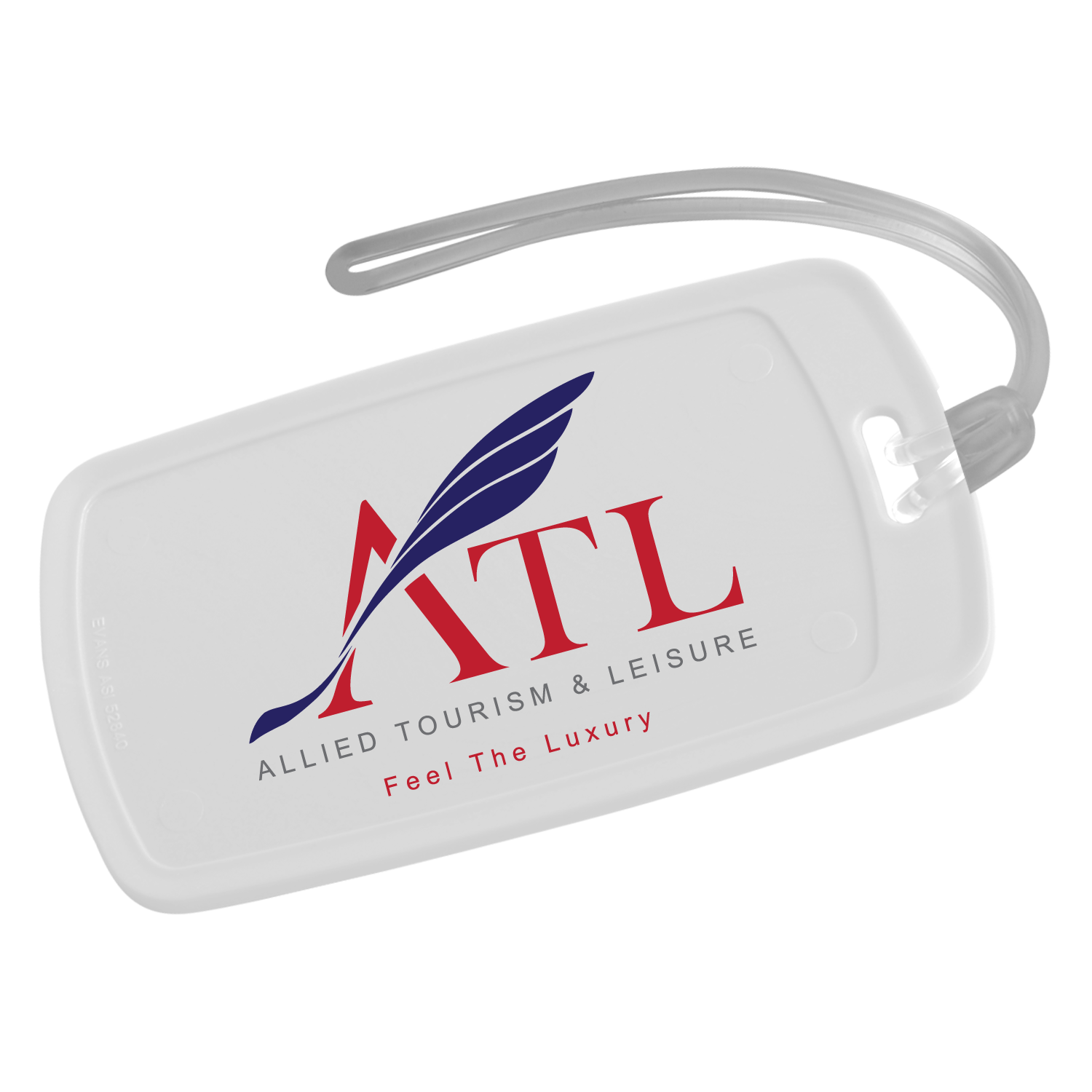 Traveler Rectangular Luggage Tag 5