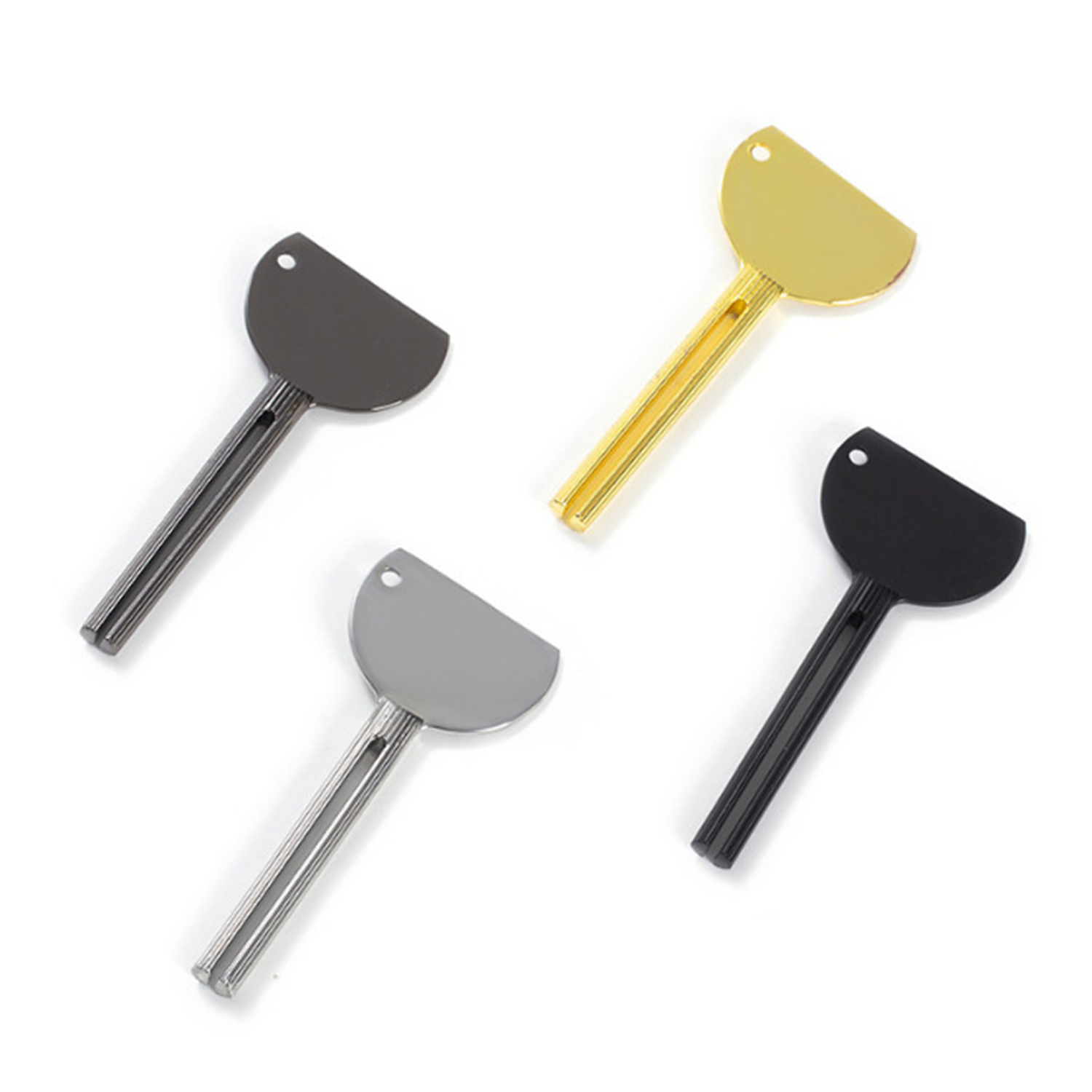 Rectangle Tube Key W/ Lanyard 2