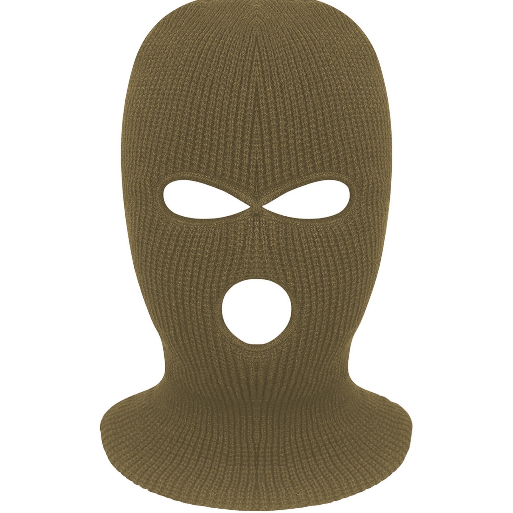 Custom 3 Holes Knitted Ski Mask Neck Gaiter Balaclava 4