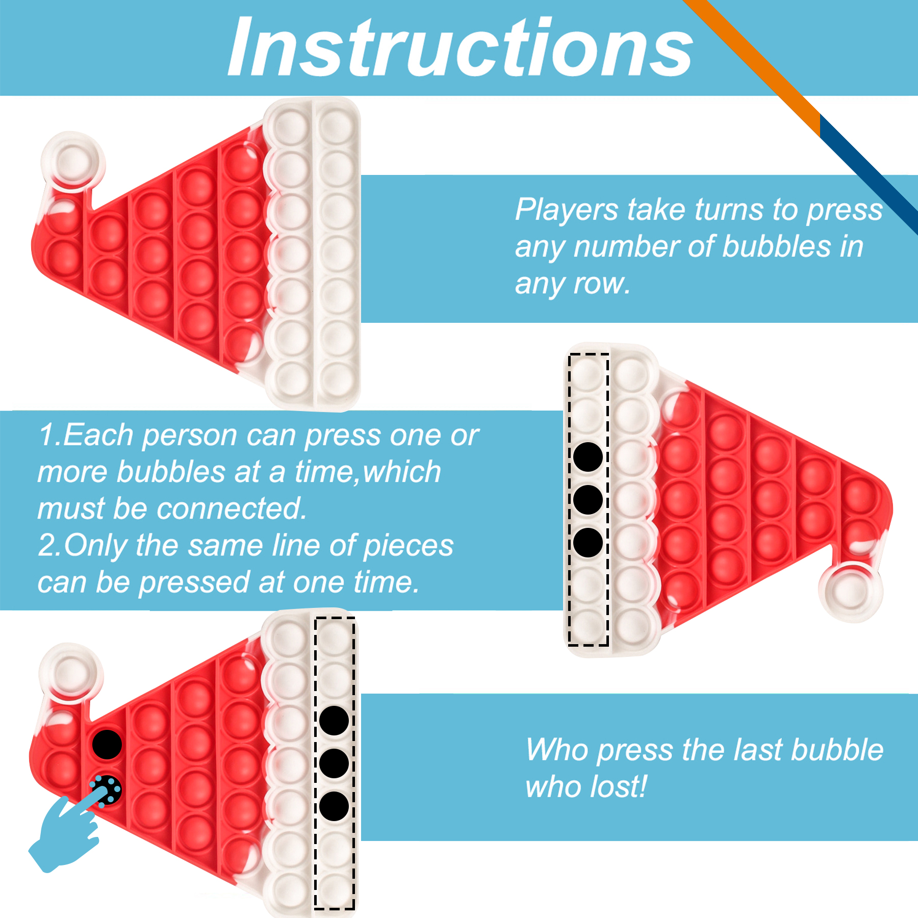 Xmas Push Bubble Fidget 9