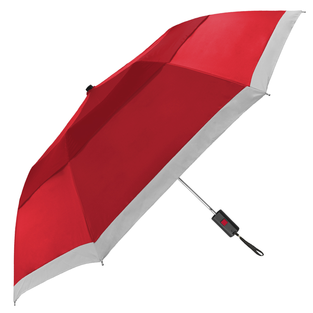 The Vented Lifesaver Folding Umbrella