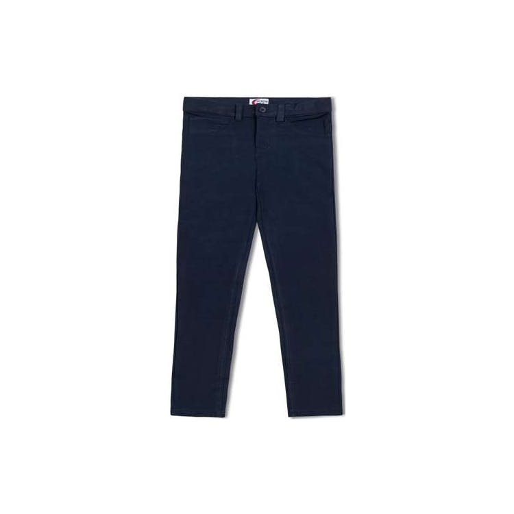 Girls Ponte Knit Pants - Size 20 Navy 2