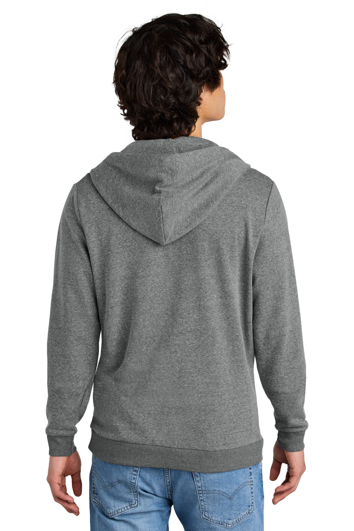 District Perfect Tri Fleece Full-Zip Hoodie DT1302 43