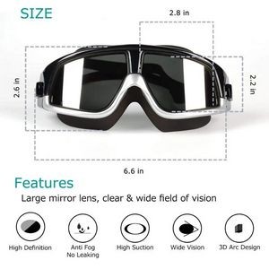 UV Protection Waterproof Silicone Swimming Goggles 2