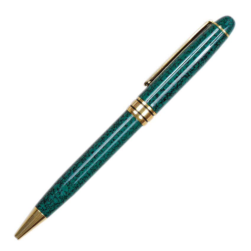 Danish-III Luxury Ballpoint Pen with Gold Accents 1