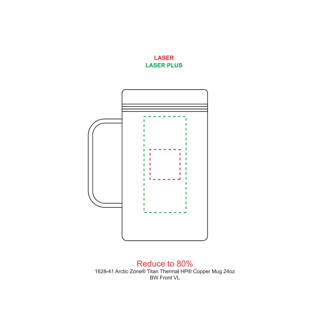 Arctic Zone® Titan Thermal HP® Copper Mug 24oz 78