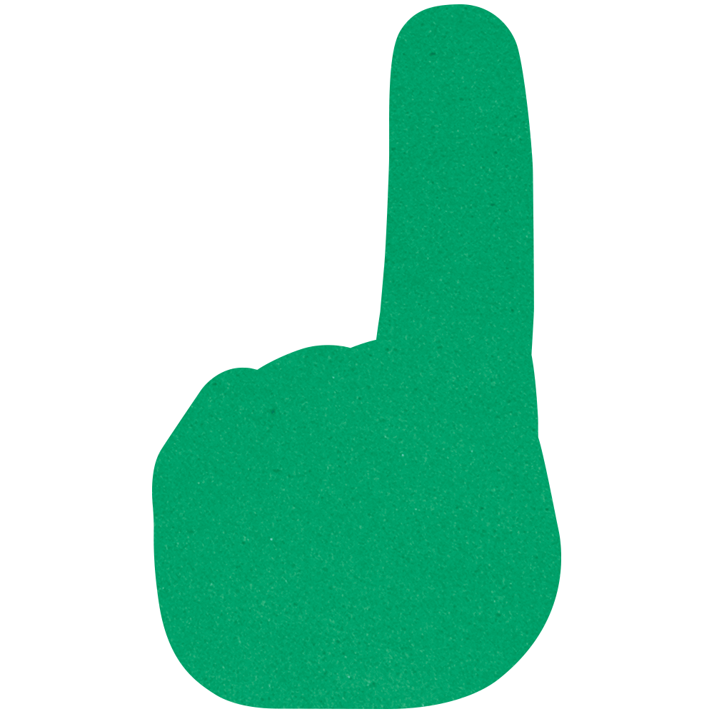 20" #1 Foam Finger 4