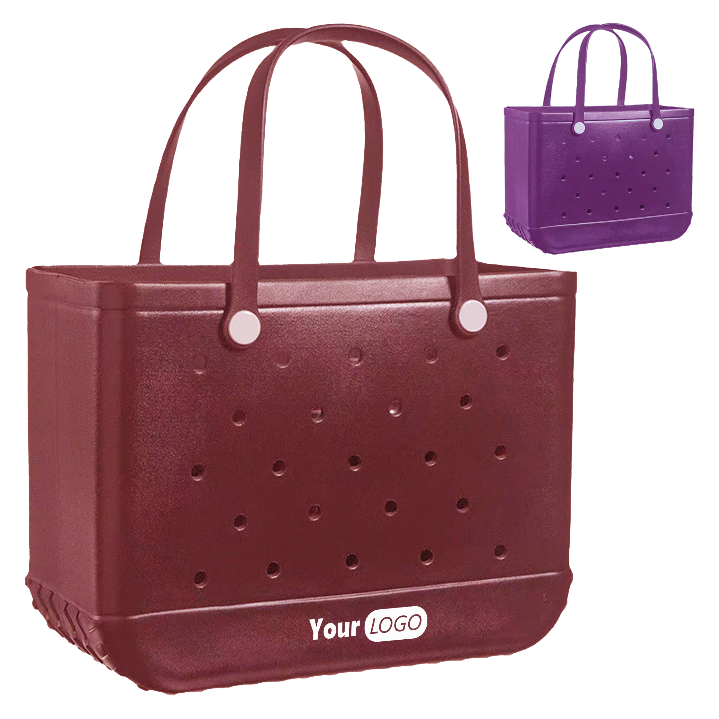 Eva Durable And Stylish Summer Beach Bag For Outdoor Adventures, custom tote bag with logo imprint 2