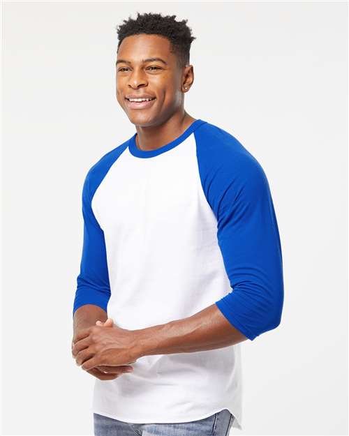 Unisex Fine Jersey Raglan T-Shirt - 245 28