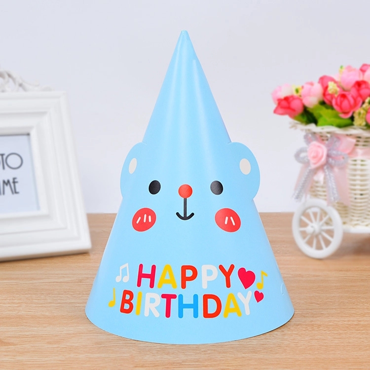 Birthday Party Kids Game Hat & Cake Celebration Decoration 6