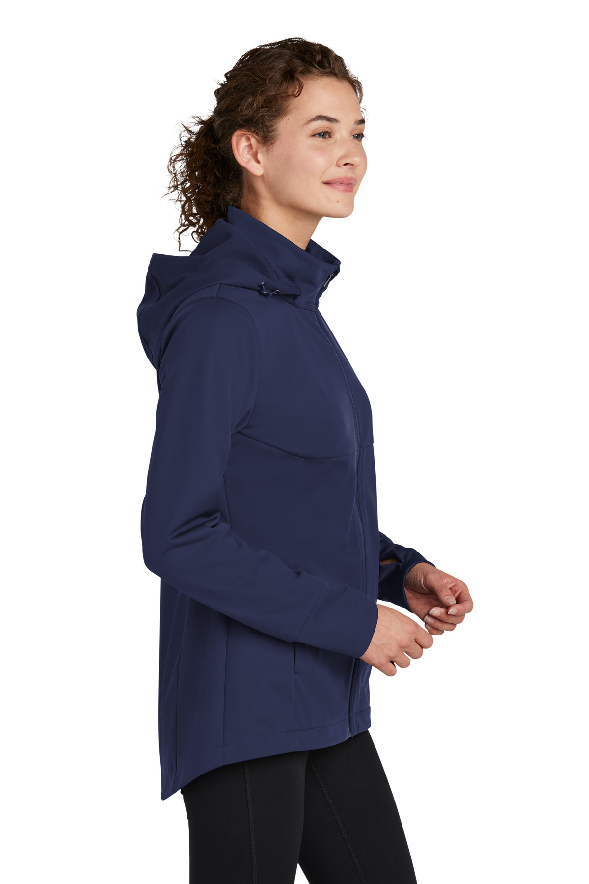 Sport-Tek® Women's Hooded Soft Shell Jacket 10