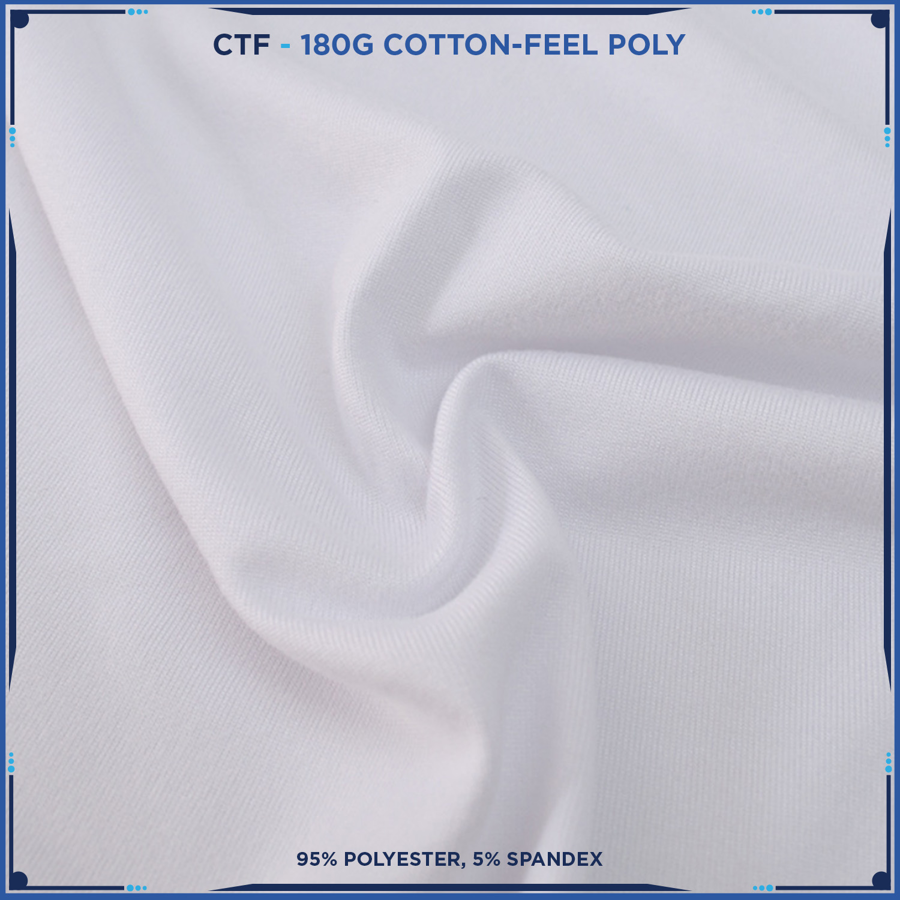 Unisex & Kids Sublimation 180G Cotton-Feel Short Slv T-Shirt 1