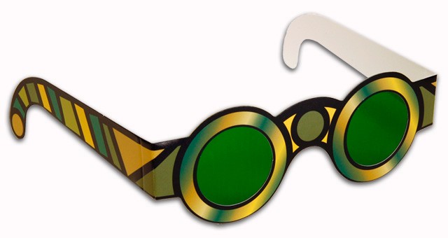 Wizard of OZ Spectacles - Emerald City Glasses- Green Lenses 2