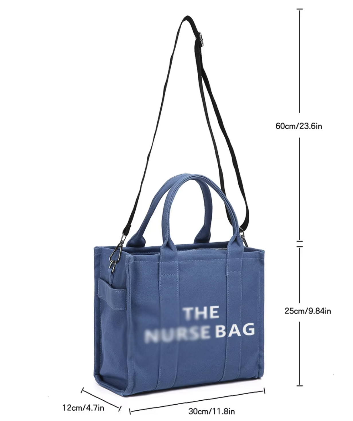 Canvas Tote Bags for Women, custom tote bag with logo imprint 2