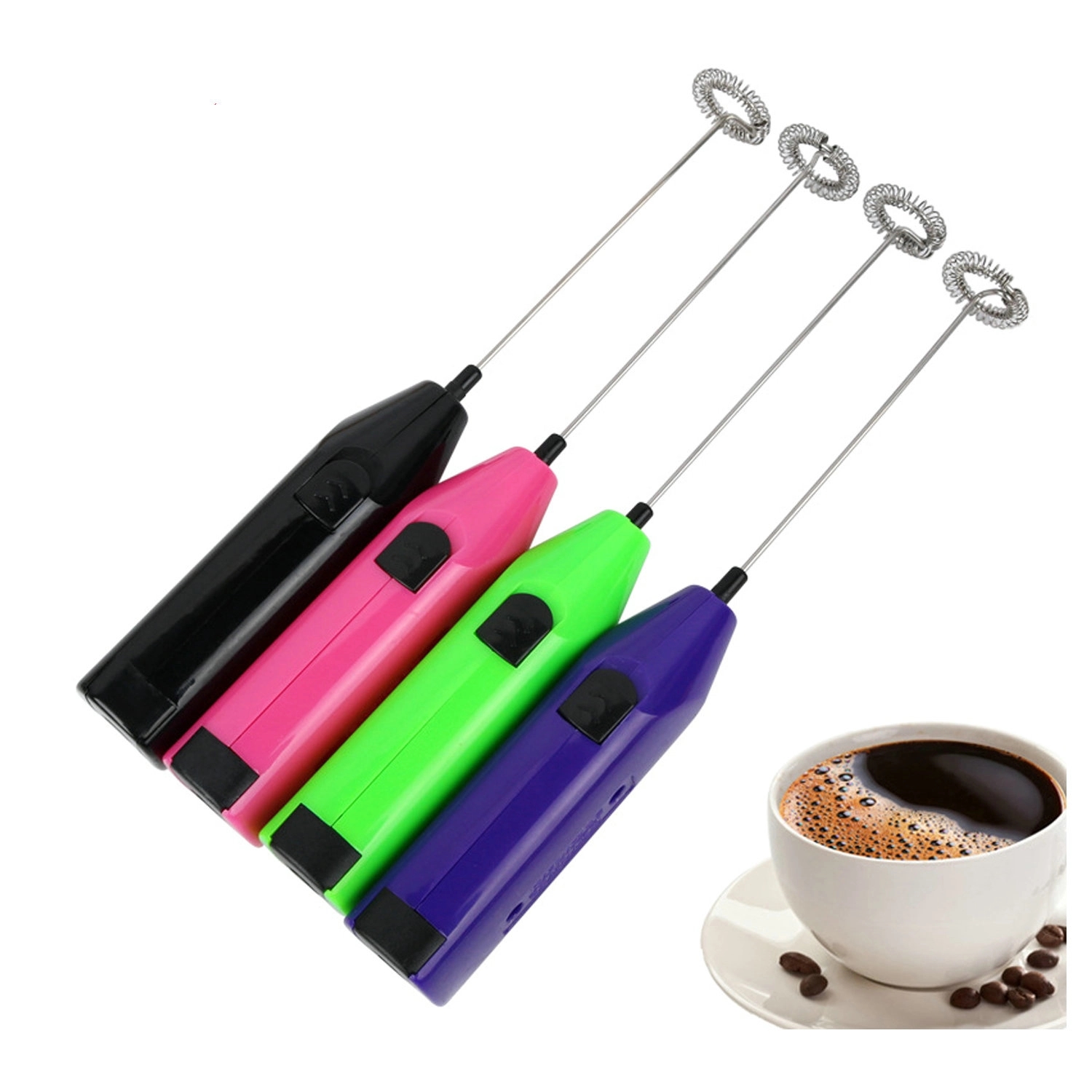 Automatic Milk Foam Maker Hand Frother For Coffee 4